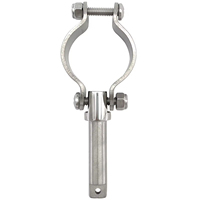 Support latéral en acier inoxydable pour rame de bateau, douille de rame, quincaillerie marine pour yacht