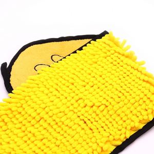 Serviette de bain en chenille pour animaux domestiques, chiens et chats, personnalisée par le fabricant, lavable, douce, en microfibre, séchage rapide, super absorbante - Product Image 3