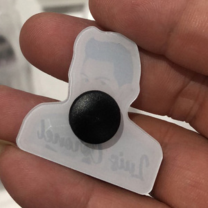 Breloque de chaussure personnalisée en acrylique transparent avec motif de dessin animé mignon pour la décoration, impression numérique - Product Image 3