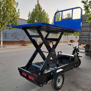Plataforma Elevadora Hidráulica de 48V para Triciclo Eléctrico, Camión de Trabajo Elevador para Uso en Fábrica y Hogar - Product Image 2