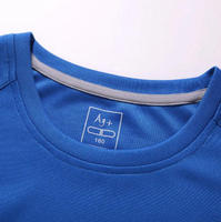 Vente en gros T-shirts à séchage rapide pour hommes et femmes Confortable Silver Ion Antibactérien Logo personnalisé Surdimensionné Court à la mode Blanc