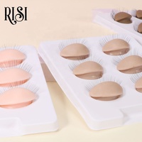 RISI vente en gros Extension de cils paupières amovibles un par un cils Mannequin yeux pratique cils remplacer la paupière