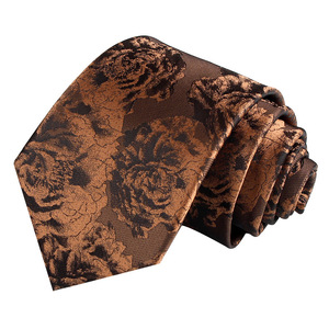 Accesorio profesional Nuevo estilo Diseño 8cm Ancho Flor <span class=keywords><strong>grande</strong></span> Tejido Jacquard Corbatas <span class=keywords><strong>de</strong></span> seda Hombres - Product Image 5