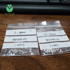 ホットセール 1.8-2.7mm ルース メレー CVD ダイヤモンド DEF ラボグロウン 合成 HPHT ダイヤモンド カラット単価 - Product Image 6