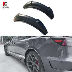 Guardabarros ABS Negros de Alta Calidad, Posición Trasera, Fácil Instalación para Tesla Model 3 2017+, Ajuste OEM KIETUNE - Product Image 1