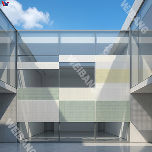 Panneau mural perforé en aluminium, revêtement décoratif extérieur, façade, design industriel, revêtement en poudre, anti-corrosion, utilisation extérieure - Product Image 4
