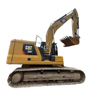 Máquina pesada de 20 toneladas, excavadora CAT 320 usada de calidad Original a la venta en Shanghai, China