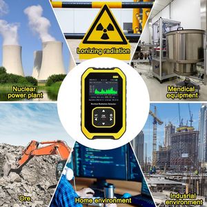Dosímetro, Detector de Rayos X, Detector de Mármol, Contador Geiger, Monitor de Alta Sensibilidad, Medidor Nuclear, Radiómetro SD-Y-GC-01, Medidor Nuclear S - Product Image 5