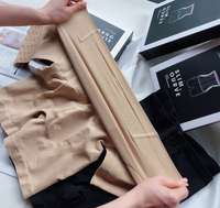 Celana Pendek Wanita Elastis Tinggi Berlubang Hitam Renda Legging Jahitan Celana Pendek Pengendara Sepeda Bernapas