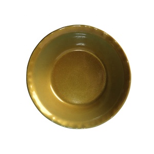 3pcs de producto personalizado de lujo moderno <span class=keywords><strong>restaurante</strong></span> de melamina color oro dubai mercado al por mayor juegos de vajilla - Product Image 6