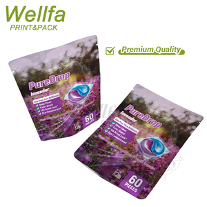 ถุงใส่สบู่อะลูมิเนียมฟอยล์แบบตั้งได้ถุงใส่ผงซักฟอกแบบซิปเปิดปิดได้โลโก้ออกแบบได้ตามต้องการ - Product Image 2