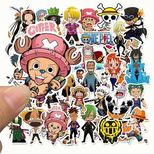 50 Pezzi Adesivi Decorativi Anime di Luffy e Soron dei Pirati di <span class=keywords><strong>One</strong></span> <span class=keywords><strong>Piece</strong></span> per Tavoli, <span class=keywords><strong>Libri</strong></span> e Telefoni dei Bambini - Product Image 4