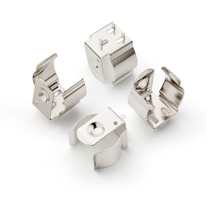 18650 pin giữ Clip loại <span class=keywords><strong>Lithium</strong></span> đồng xu di động CR2032 <span class=keywords><strong>Lithium</strong></span> AA pin chủ mùa xuân Clip - Product Image 2