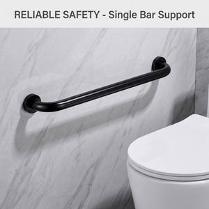 Barres d'appui murales en aluminium au design moderne <span class=keywords><strong>pour</strong></span> toilettes, <span class=keywords><strong>barre</strong></span> de sécurité <span class=keywords><strong>pour</strong></span> salle de bain et porte de <span class=keywords><strong>douche</strong></span> - Product Image 6
