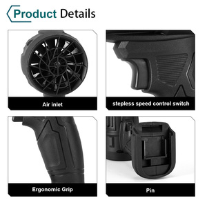 Ventilador de Mano con Batería, Velocidad de Viento Ajustable, Limpiador de Polvo Portátil con Batería de Iones de Litio, Certificado CE CB07 L - Product Image 5
