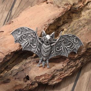Retro Viking Gothic Bat Rune Hair <b>Clip</b> <b>Spring</b> <b>Clip</b> Gothic Bat Rune Hairpin Halloween Punk Style Bat Lady Alloy Hairpin - Product Image 3