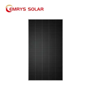 지상 임명을 위한 진보된 Monocrystalline 550 Watt PERC PV 단위 340 세포 예산 친절한 Shingled 550Wp 태양 전지판
