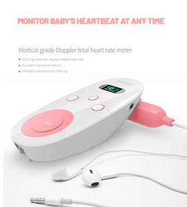 Monitor de ritmo cardíaco para bebés <span class=keywords><strong>Doppler</strong></span> <span class=keywords><strong>fetal</strong></span> con máquina de ultrasonido para embarazo <span class=keywords><strong>Doppler</strong></span> <span class=keywords><strong>fetal</strong></span> recargable - Product Image 4