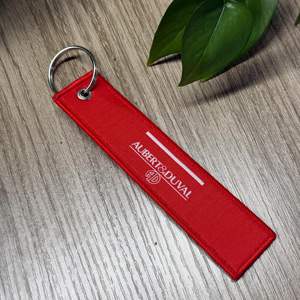 OEM ODM 도매 가방 사용자 정의 양면 짠 키 체인 로고 편지 - Product Image 2