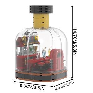 270 Piezas MOC4107 Serie Ciudad, Bloques de Construcción de Bar, Plástico ABS, Modelos de Botellas Abribles Creativos, Juego de Bloques de Ensamblaje DIY, Regalo para Niños - Product Image 3