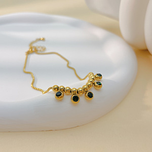 Bracciale da uomo in fusione di metallo con supporto personalizzato per il branding completo, con diamanti e charm intercambiabili - Product Image 3