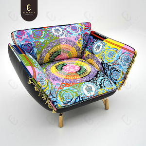 <span class=keywords><strong>Sillones</strong></span> de Tela Modernos Ajustables de Diseño Italiano de Lujo para Sala de Estar y Dormitorio - Product Image 2