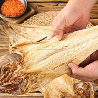 Meilleures ventes de produits commerciaux : Poisson séché de haute mer, fruits de mer séchés au soleil naturels, morue de l'Alaska séchée, poisson séché en gros