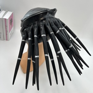 <span class=keywords><strong>Máscara</strong></span> y Casco de Guerrero de Hierro con Temática de <span class=keywords><strong>Depredador</strong></span> para Halloween, Accesorios de Disfraz, Material de Látex - Product Image 3