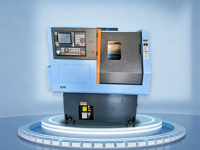 Tour CNC à banc incliné de haute précision YHX30 pour l'usinage industriel de pièces métalliques