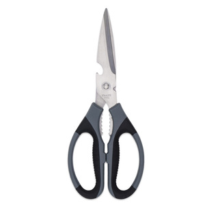 <b>Kitchen</b> <b>Scissors</b> Stainless Steel Multi Purpose Straight Head Home Use Black And Gray - Product Image 4