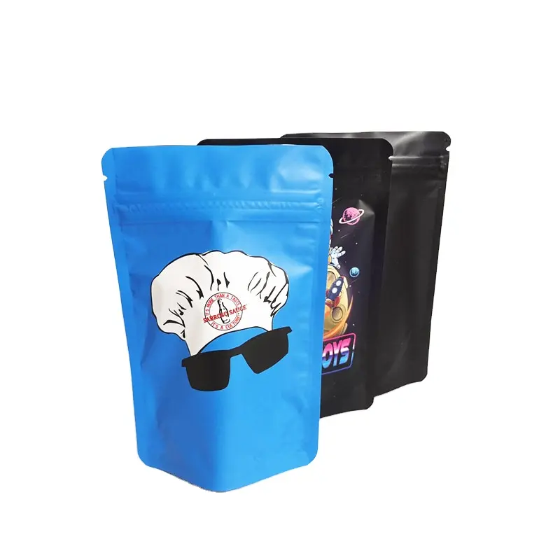 カスタムマットスタンドアップジッパーポーチパッケージ用カスタムポップコーン食品包装袋ドライフード包装袋はAhoyに当たります
