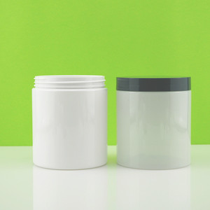 Tarro de loción de almacenamiento cosmético vacío de 20oz con boca lateral 89mm - Product Image 1