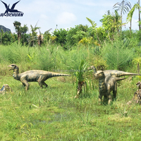 Dinosaures animatroniques réalistes à mouvements automatiques, modèles électriques, dinosaures animatroniques du monde du dinosaure en mouvement