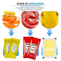 Shengwei Machine d'emballage de pâte de cacahuètes, Sauce de trempage de Sauce de tomate à flux Vertical