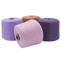 Wholesale Hank Dyed 26NM/2 70% Cotton 30% Wool Yarn for Knitting
