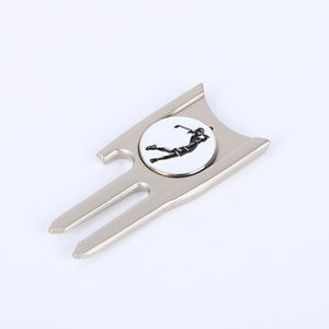 Outil de réparation de divots de golf en métal de qualité supérieure avec logo personnalisé, faible MOQ, par le fabricant - Product Image 3