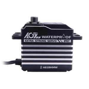 AGFRC Produit phare A81BHMW Servo RC étanche 45KG Brushless 3BB pour commande d'accélérateur et direction, pour voitures RC 1/8 et bateaux RC, Pièces pour garçons - Product Image 1