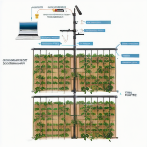 Sistema di irrigazione a goccia per 1 ettaro di terreno agricolo, Include nastro a goccia e raccordi, il tutto per un ettaro altre annaffiature - Product Image 2
