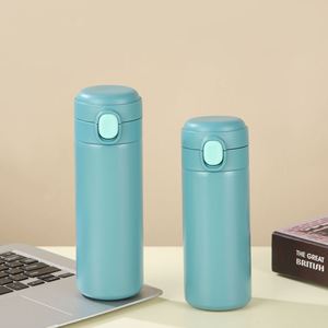 Stainless Steel Vacuum Thermos Tumbler Double Wall Insulated Travel Bottle Minimalist Design With Lid 24H Heat Retention - Product Image 5