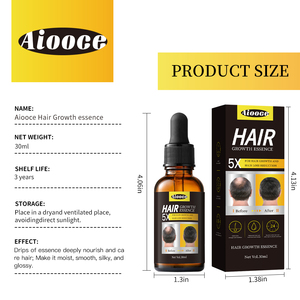 Pronto per la Spedizione: Siero Nutriente per Capelli da 30ml, Cura del Cuoio Capelluto con Ginseng, Zenzero e Olio di Ricino per la Crescita dei Capelli, Riparazione e Prevenzione della Caduta - Product Image 6