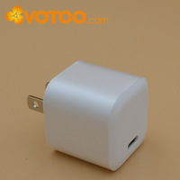Adaptateur secteur Pd 20w pour téléphone portable, charge rapide, modèle de
