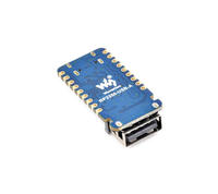 Placa de Desarrollo Mini Original Raspberry Pi RP2350-USB-A, Procesador de Doble Núcleo y Doble Arquitectura, Interfaz USB Tipo A