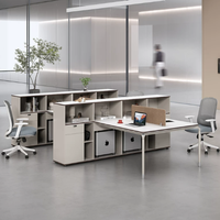 Nuevo Mueble de Oficina Moderno, Estación de Trabajo con División, Mesa para Personal, Cubículo Modular