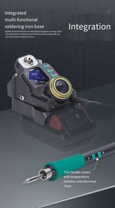 Station de soudage à air chaud Yunqingtech 939D+ III, nouvelle station de retravaillage électronique compatible avec les poignées de fer à souder - Product Image 3