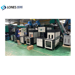 LS-B3L זולה פעולה קלה 2 חלל פלסטיק בקבוק מכה מכונת דפוס עבור 10 מ ל 3l mqunia sopladora de חיית מחמד - Product Image 6