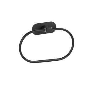 Stainless Steel Towel Ring Wall Mounted Round Minimalist Design Bath Hardware <b>Set</b> Corrosion Prevention - Product Image 1