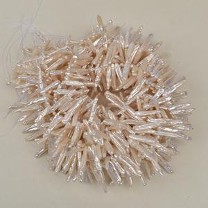 Perlas Sueltas de Agua Dulce Naturales con Forma Barroca al por Mayor, 28 Agujeros, Cuentas Hechas a Mano para Manualidades, Material para Palillos de Dientes - Product Image 4