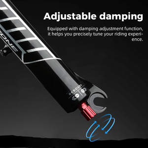 Double Crown Bicycle Air <strong>Fork</strong> <strong>27.5</strong> 29 Inch <strong>MTB</strong> Air Suspension 9x100mm Quick Release Bike <strong>Fork</strong> For Mountain Bike - Product Image 4