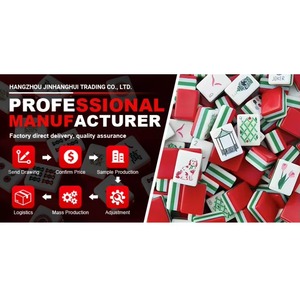 Popular Light Green American Mahjong Set Featuring Four Layers of Acrylic Mahjong Tiles for Festive Gatherings and <b>Entertainment</b> - Product Image 6