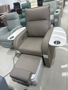 Silla de Spa Marrón MINGSHI, Gran Venta <span class=keywords><strong>2026</strong></span>, Silla de Pedicura con Control Remoto, Silla de Manicura para el Cuidado de las Uñas - Product Image 2